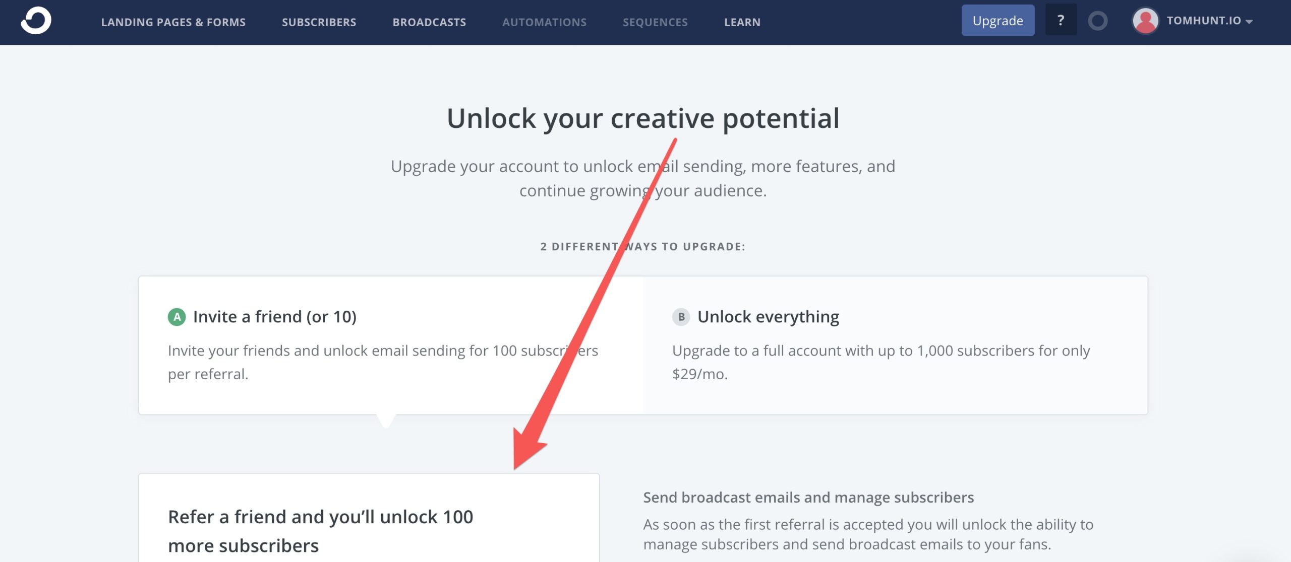convertkit saas growth