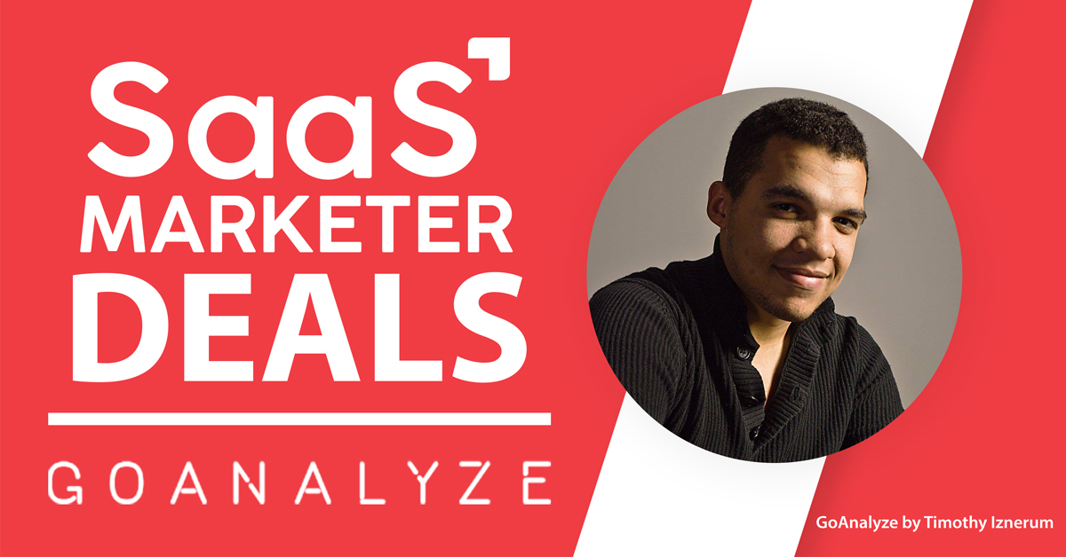 SOLD OUT: Deal 002 – GoAnalyze by Timothy Iznerum