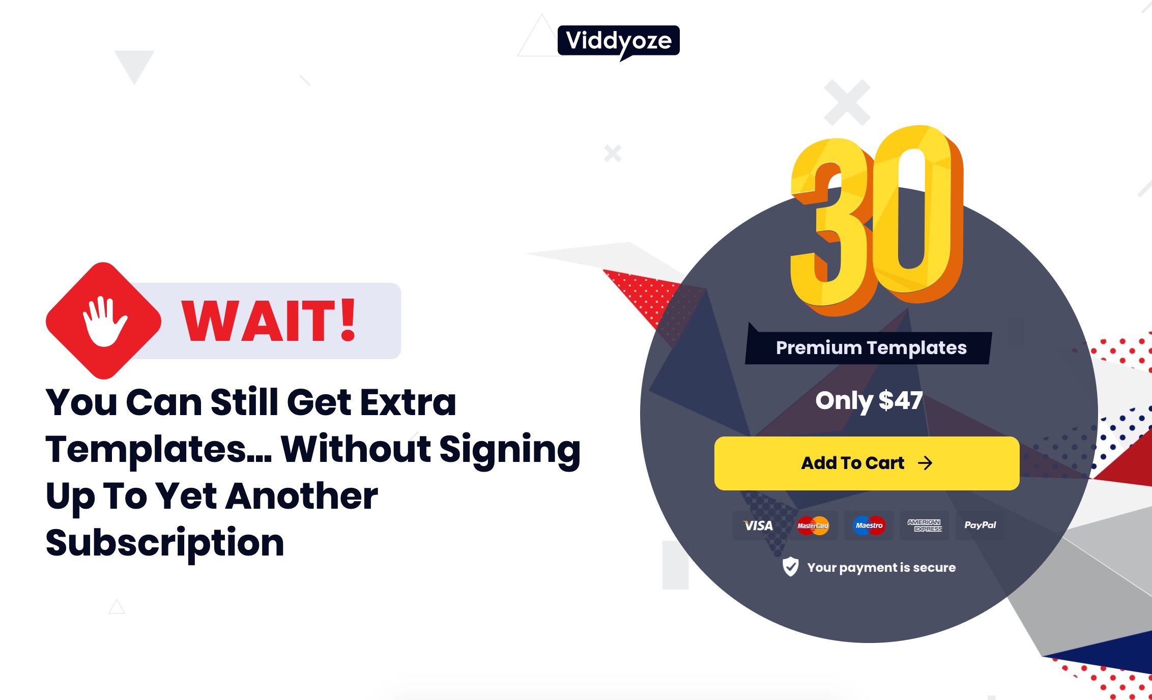 video paid templates